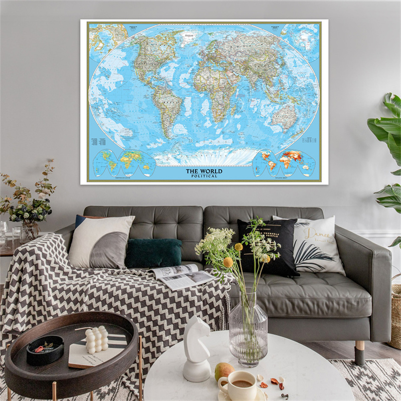 ملصق خريطة العالم باللغة الإنج - مراجعة Star Map Poster وسعره