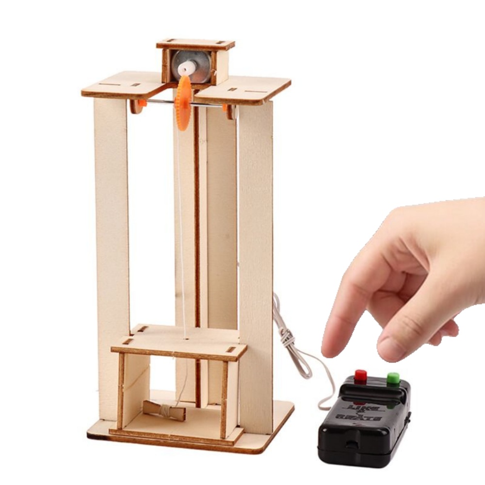 نموذج مصعد كهربائي للتركيب الذ - مراجعة Science Diy Model وسعره