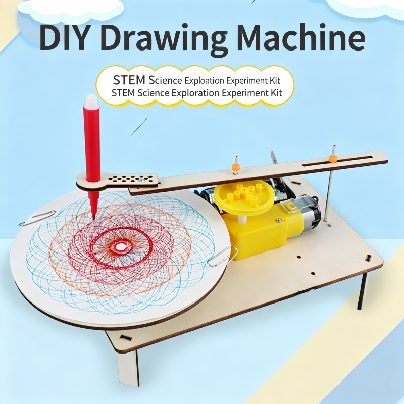 1-3 قطع من لعبة روبوت الرسم ال - مراجعة Science Max وسعره