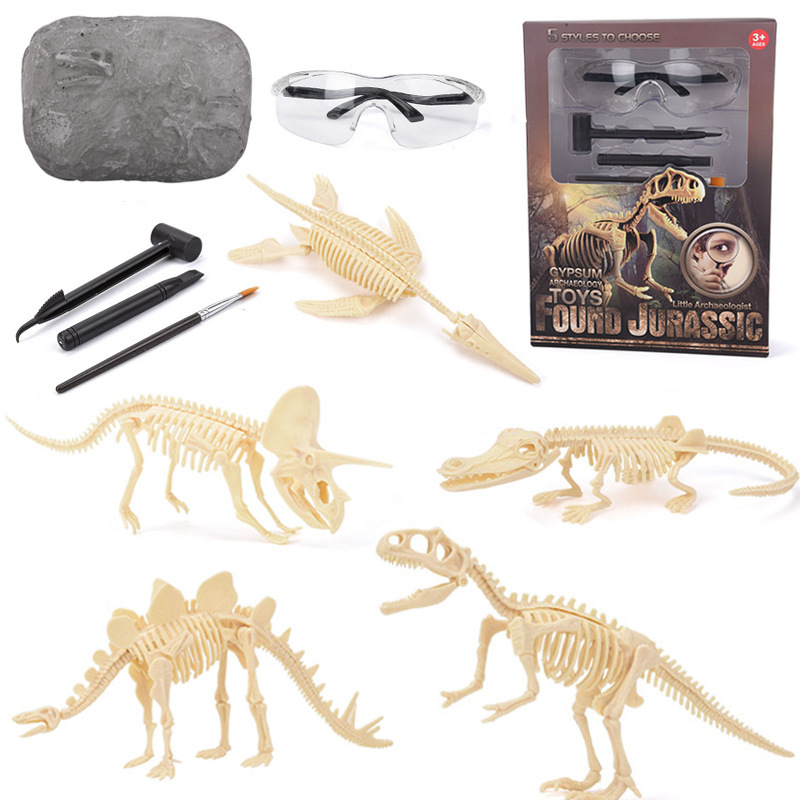 مجموعة تنقيب عن حفريات الديناص - مراجعة Science Toy وسعره