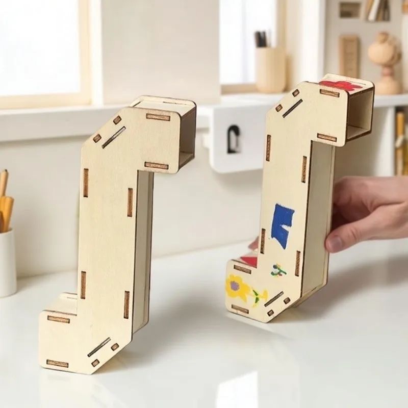 مجموعة صنع منظار خشبي يدوي الص - مراجعة Science Project Toys Making وسعره