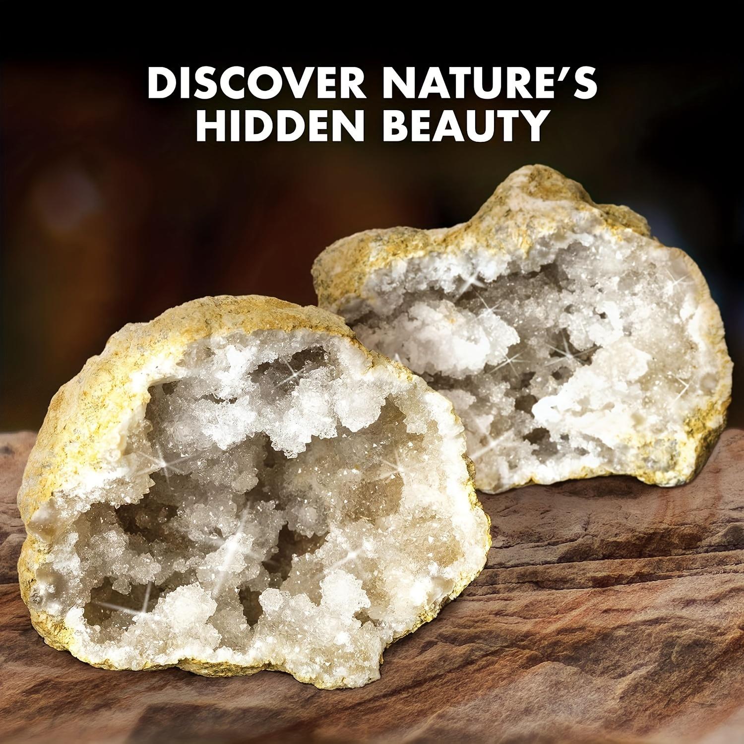 5 قطع (1.2-2 بوصة) من الجيود ا - مراجعة Geode Crystal Break وسعره